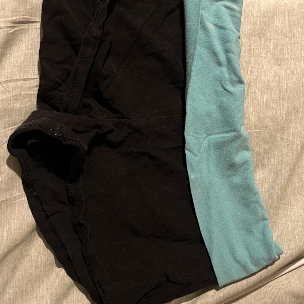 No Boundaries Kids Black and Teal Shorts